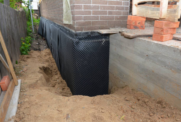 Expert waterproofing evaluation at a Fort Lee, VA property